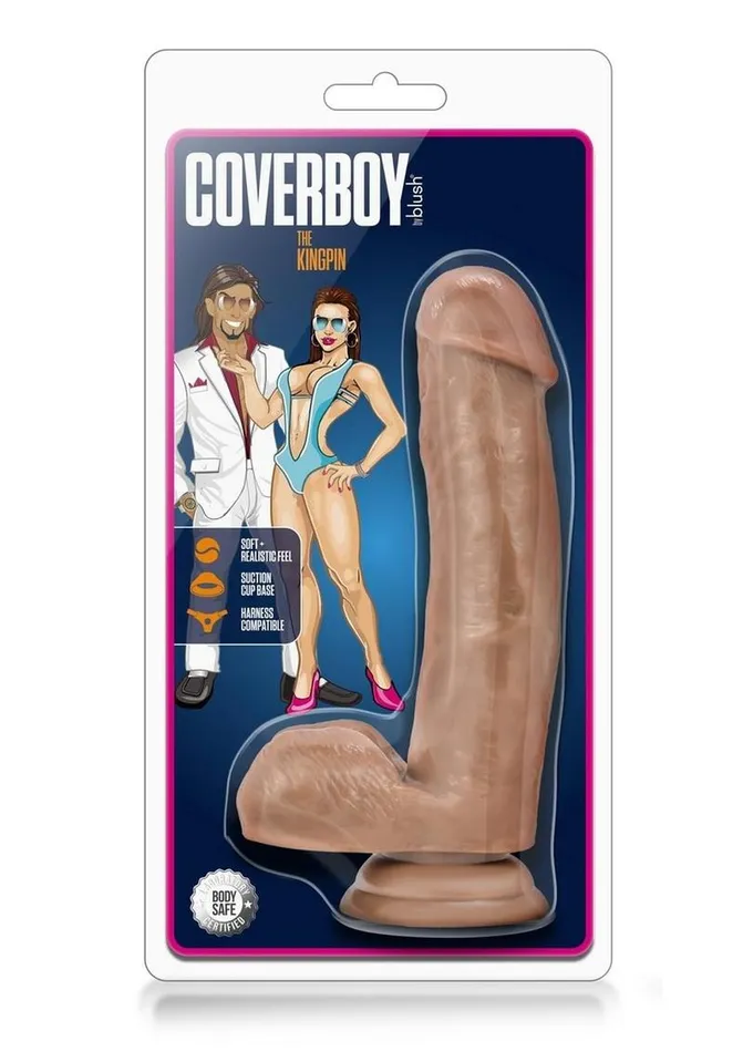 Coverboy Female Sex Toys Loverboy The Kingpin Dildo with Balls