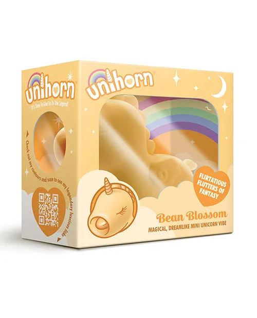 Creative Conceptions Vibrators Unihorn Bean Blossom Yellow