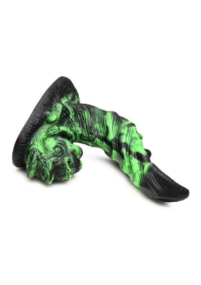 Creature Cocks Creature Cocks Glowzilla Glow In The Dark Silicone Dildo Dildos