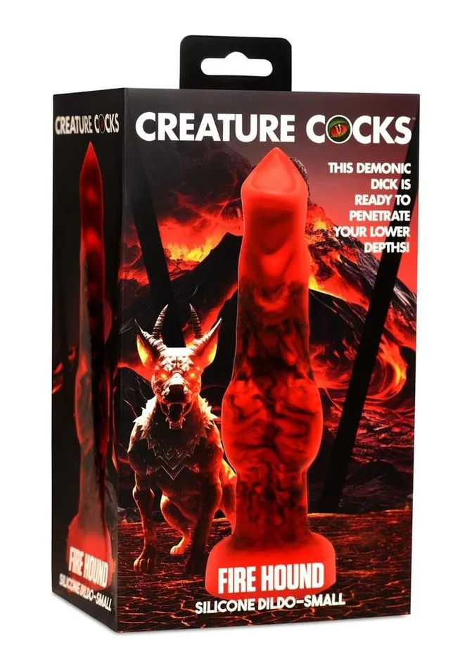 Creature Cocks Dildos Creature Cocks Fire Hound Silicone Dildo