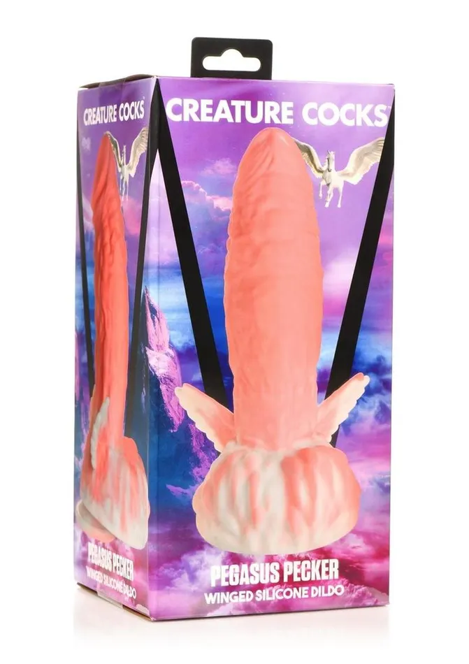 Creature Cocks Dildos Creature Cocks Pegasus Pecker Winged Silicone Dildo