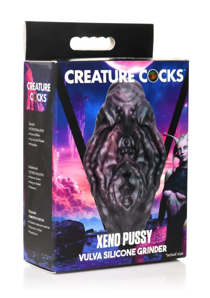 Creature Cocks Xeno Pussy Vulva Silicone NonPenetrative Grinder Creature Cocks Male Sex Toys