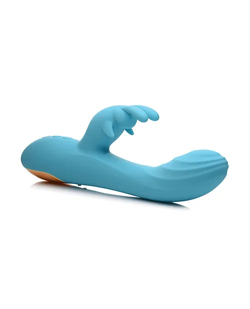 Curve Novelties Vibrators Power Bunnies Snuggles 10X Rabbit Blue