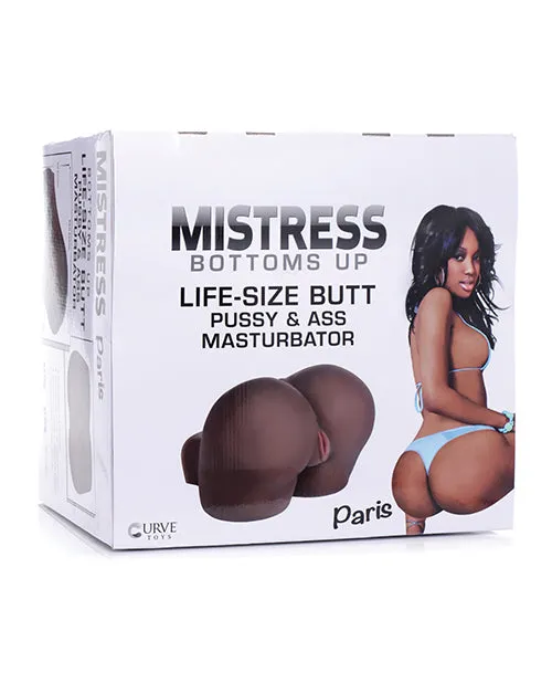 Curve Toys Co Xr Male Sex Toys Mistress Bottoms Up Paris Life Size Pussy Ass Masturbator