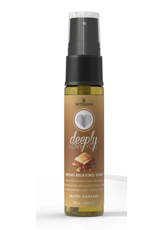 Deeply Love You Throat Relaxing Spray Salt Caramel Deeply Love You Vibrators