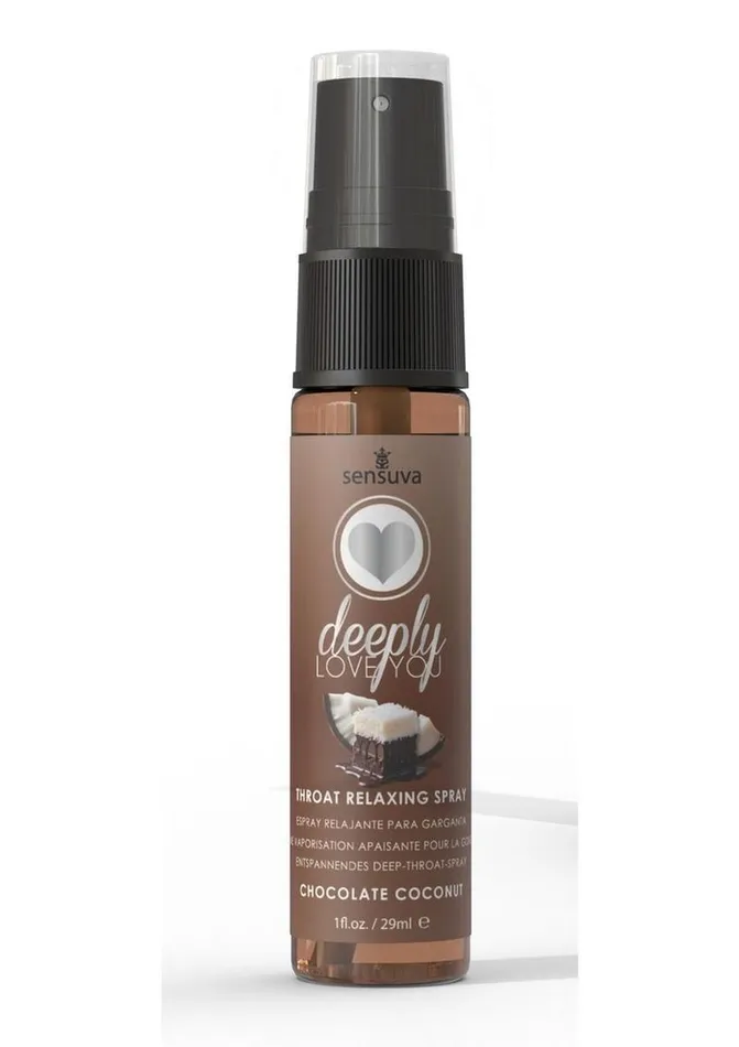 Deeply Love You Vibrators Deeply Love You Throat Relaxing Spray Chocolate Coconut