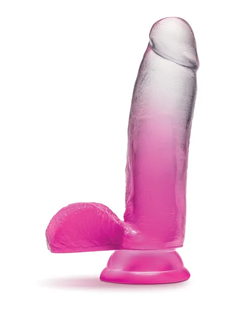 Dildos Blush Novelties B Yours 7 Sugar Magnolia Dildo Fuchsia