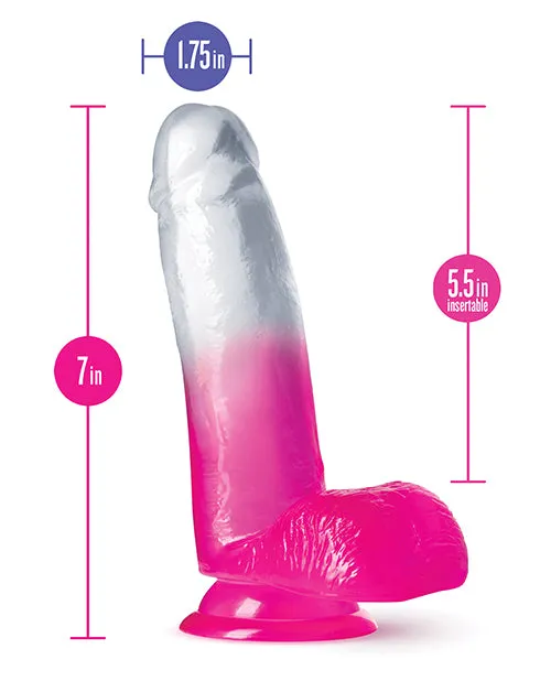 Dildos Blush Novelties B Yours 7 Sugar Magnolia Dildo Fuchsia