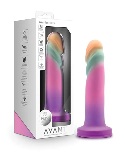 Dildos Blush Novelties Blush Avant Sunrise Gaze Silicone Dildo Sherbet