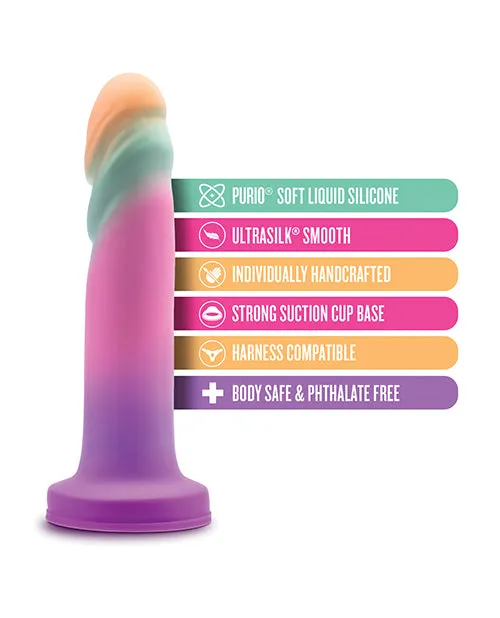 Dildos Blush Novelties Blush Avant Sunrise Gaze Silicone Dildo Sherbet