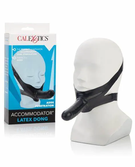 Dildos CALEXOTICS The Accommodator Dong Black Nice and nasty Bz