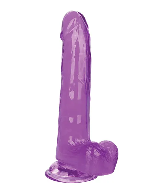 Dildos California Exotic Novelties Size Queen 8 Dildo Purple