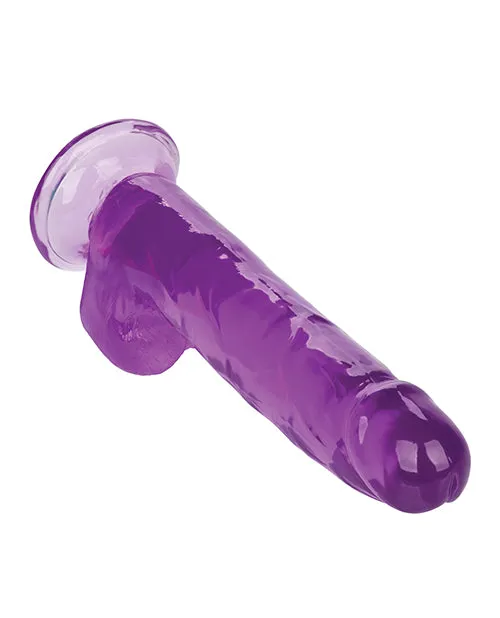 Dildos California Exotic Novelties Size Queen 8 Dildo Purple