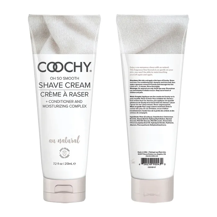 Dildos COOCHY Shave Cream Au Natural 72oz Coochy