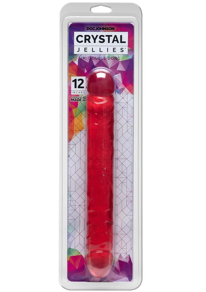 Dildos Crystal Jellies Crystal Jellies Jr Double Dildo