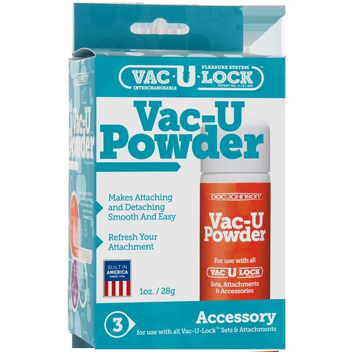 Dildos Doc Johnson VacULock Powder Lubricant