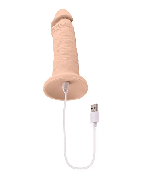 Dildos Evolved Novelties INC Evolved 6 Vibrating Dong Light