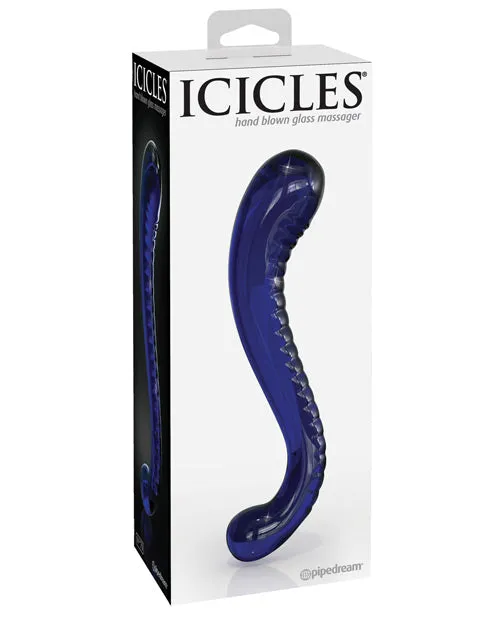 Dildos Icicles No 70 Glass Gspot Dildo Purple Pipedream Products