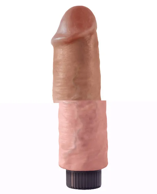 Dildos Pipedream Products King Cock 6 Vibrating Cock Tan