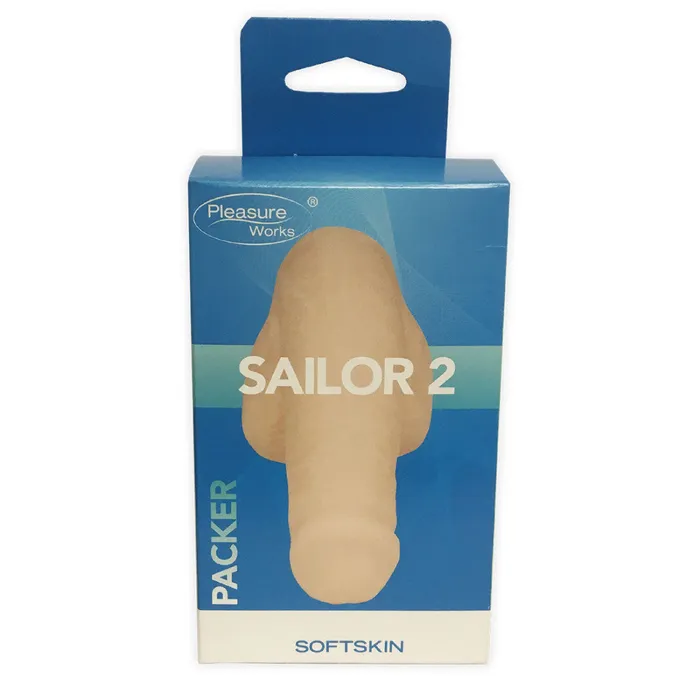 Dildos Pleasure Works Sailor 2 Packer Vanilla