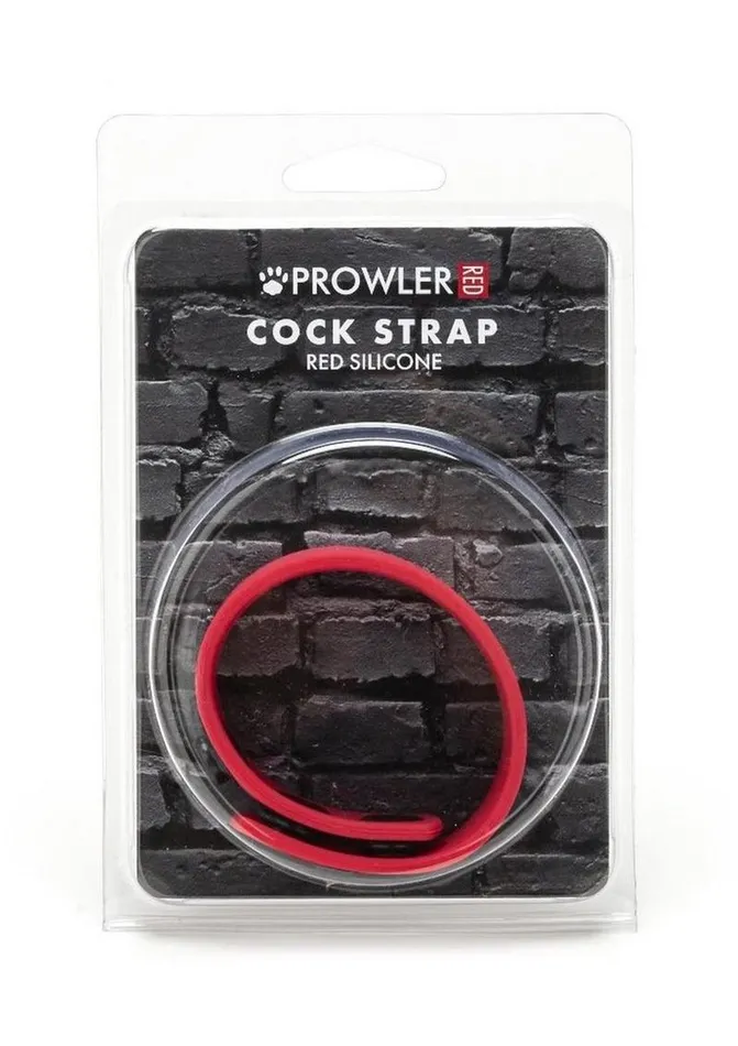 Dildos Prowler Red Silicone Cock Strap Prowler RED