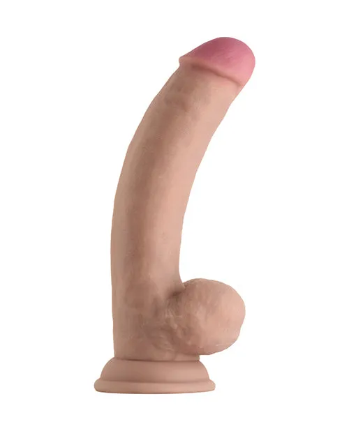 Dildos Vvole LLC Shaft Model C 85 Curved Dong with Balls Pine