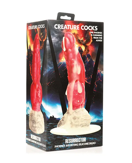 Dildos Xr LLC Creature Cocks Resurrector Phoenix Squirting Silicone Dildo