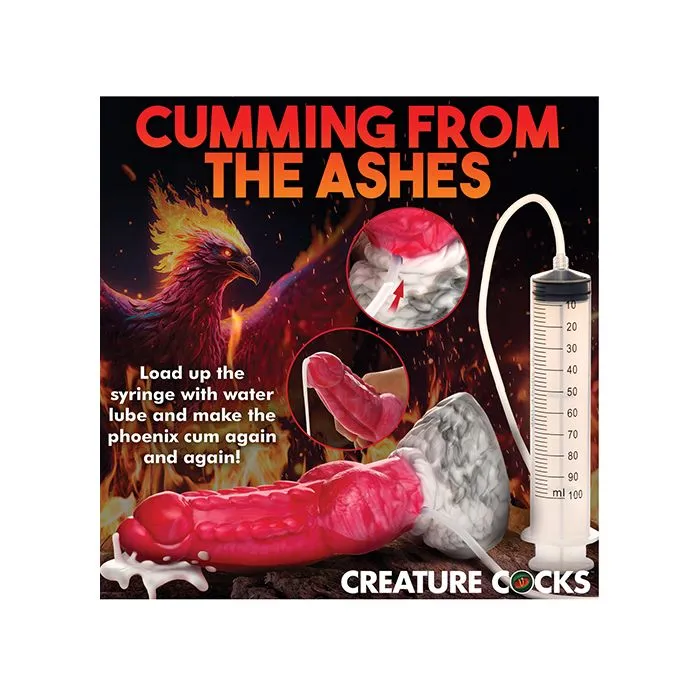 Dildos Xr LLC Creature Cocks Resurrector Phoenix Squirting Silicone Dildo