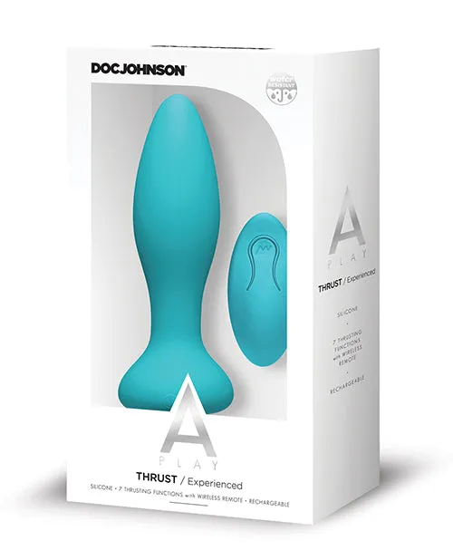 Doc Johnson Anal A Play Thrust Experienced Anal Plug Teal