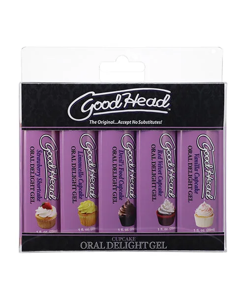 Doc Johnson Enhancers Goodhead Tropical Fruit Oral Delight Gel 5pk