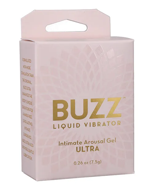 Doc Johnson Female Sex Toys Buzz Ultra Liquid Vibrator Intimate Gel