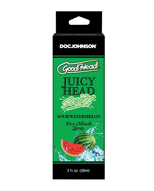 Doc Johnson Juicy Head Dry Mouth Spray 2 oz Sour Watermelon Male Sex Toys