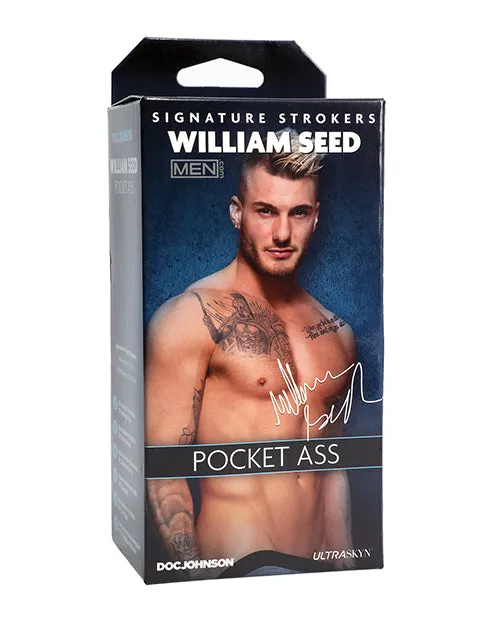 Doc Johnson Signature Strokers William Seed Pocket Ass Male Sex Toys