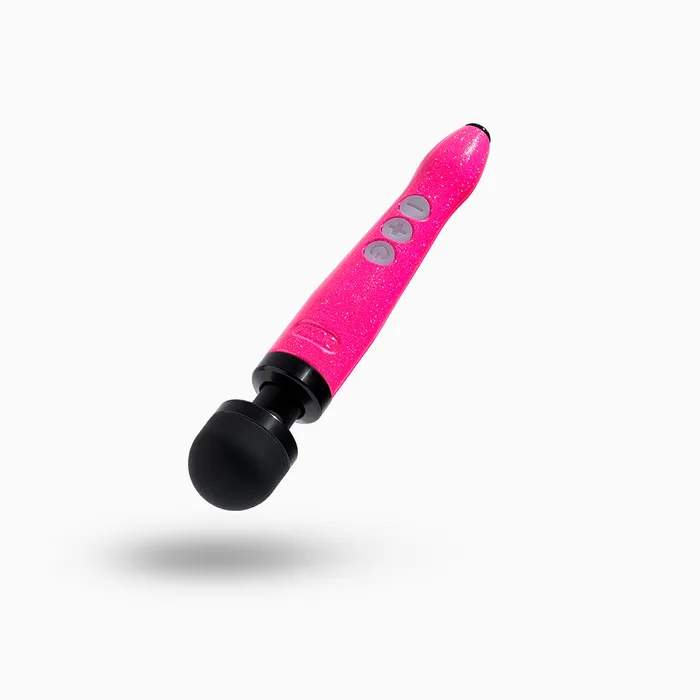 Doxy Die Cast 3R Rechargeable Compact Wand Vibrator Hot Pink Doxy Vibrators