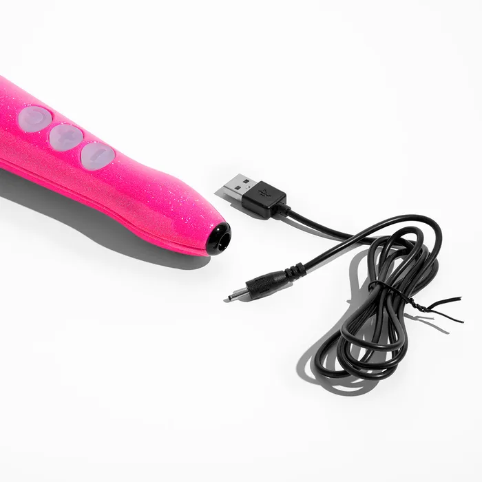 Doxy Die Cast 3R Rechargeable Compact Wand Vibrator Hot Pink Doxy Vibrators