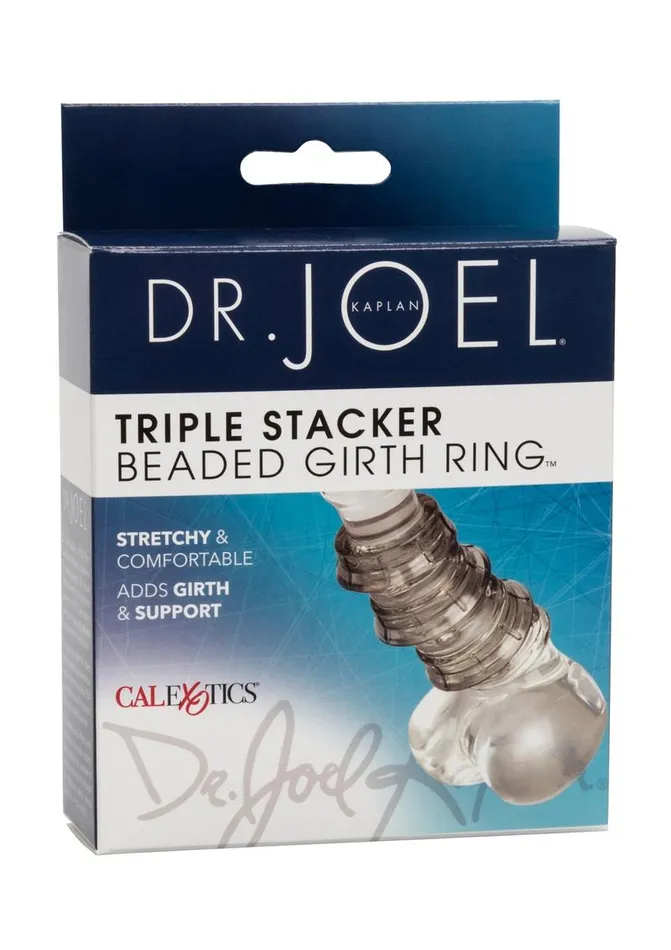 Dr Joel Kaplan Male Sex Toys Dr Joel Kaplan Beaded Girth Ring Triple Stacker Cock Ring