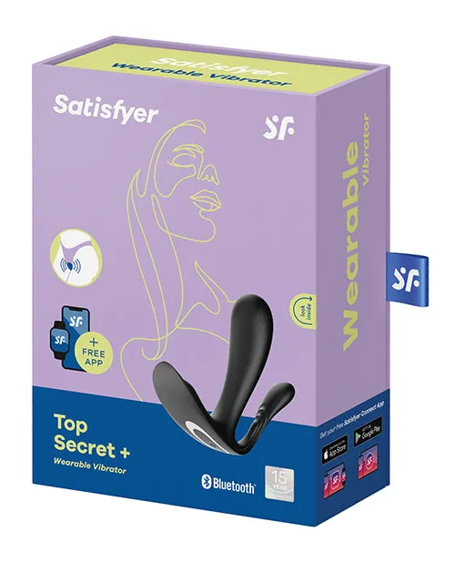 Eis INCsatisfyer Anal Satisfyer Top Secret Plus Black