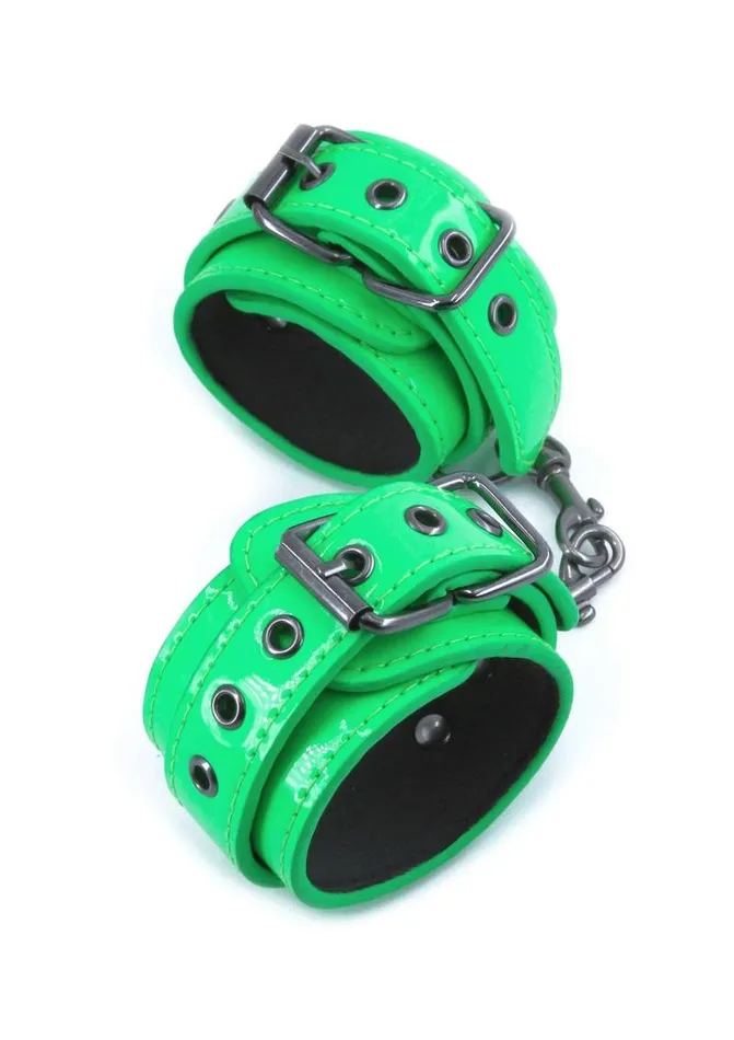 Electra Play Things Restraints Electra Play Things Pu Leather Wrist Cuffs