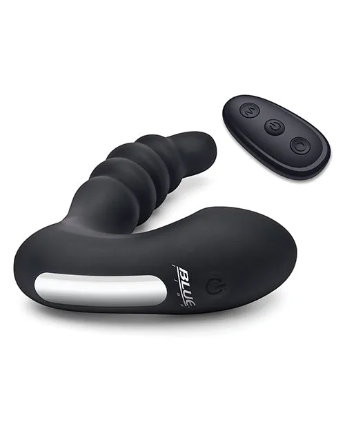 Electric Eel INC Anal Blue Line Vibrating Prostate Prodder Black