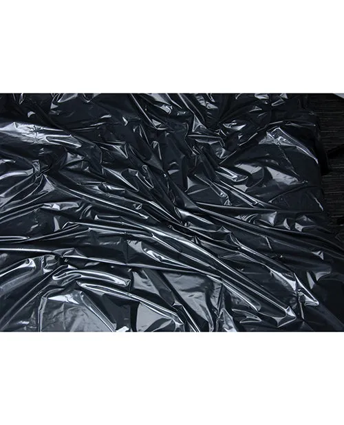 Electric Eel INC Anal Lux Fetish Vinyl Bed Sheet Black