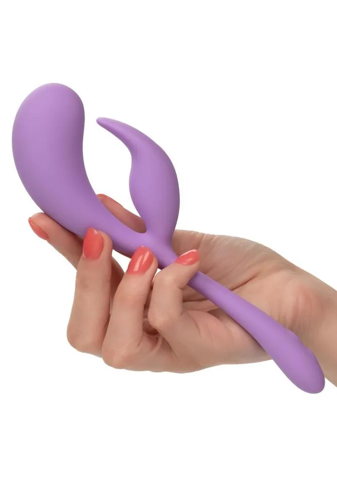 Elle Female Sex Toys Elle Liquid Silicone Dual Flicker Rechargeable Vibrator