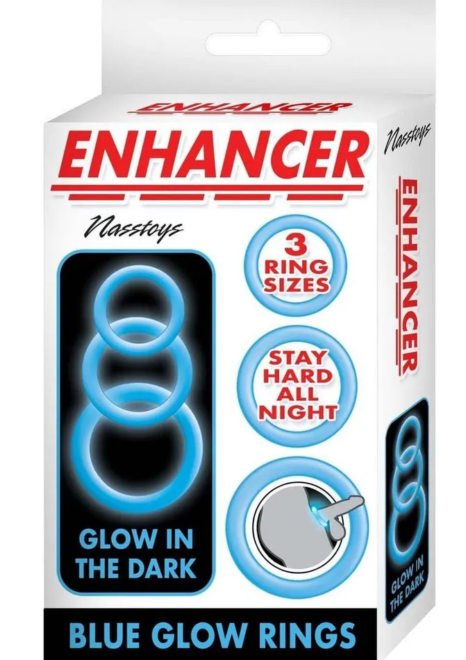 Enhancer Female Sex Toys Enhancer Glow Rings Silicone Cockring