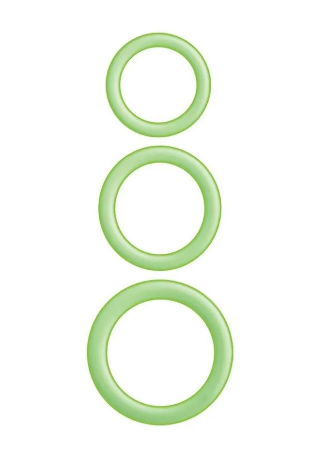 Enhancer Female Sex Toys Enhancer Glow Rings Silicone Cockring