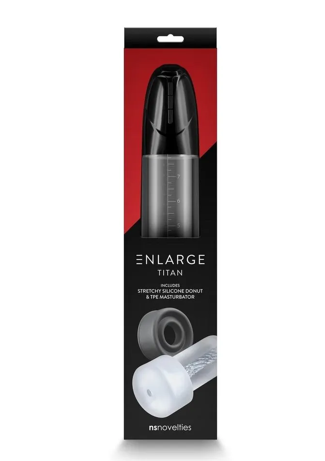 Enlarge Male Sex Toys Enlarge Titan Rechargeable Penis Pump