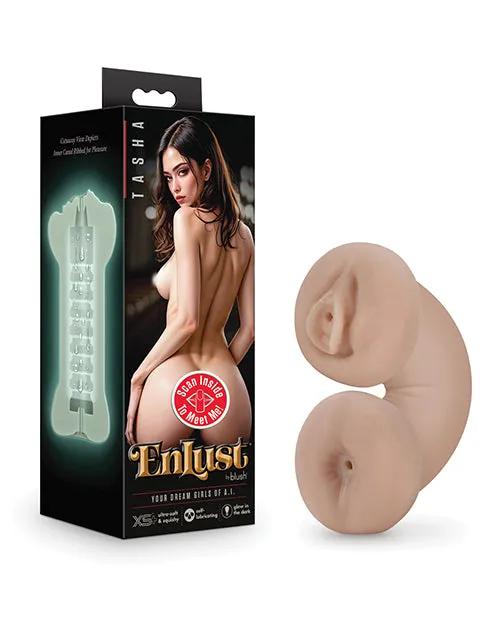 EnLust Soft Wet Pussy Ass Stroker Tasha Blush Novelties Male Sex Toys