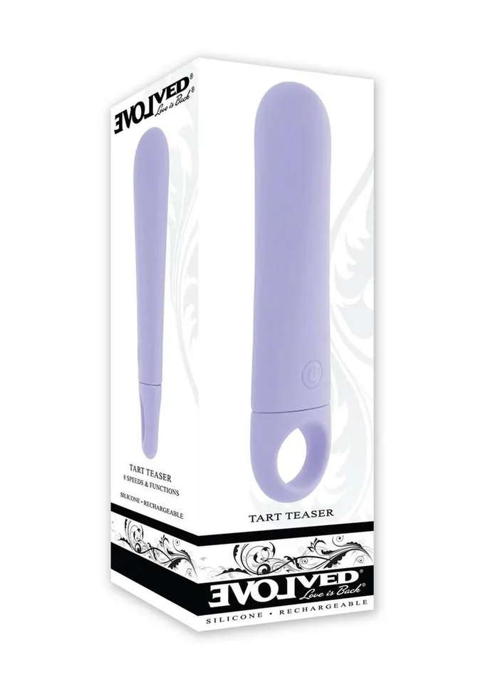 Evolved Female Sex Toys Tart Teaser Rechargeable Silicone Bullet Wedge