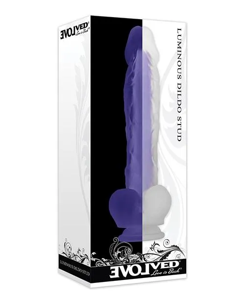 Evolved Luminous Dildo Glow In The Dark Evolved Novelties INC Dildos