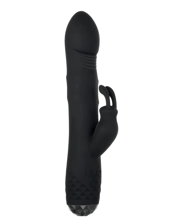 Evolved Novelties INC Bodacious Bunny Rotating Rabbit Black Vibrators