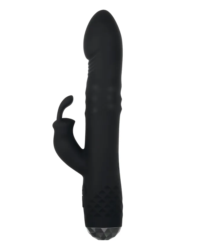 Evolved Novelties INC Bodacious Bunny Rotating Rabbit Black Vibrators