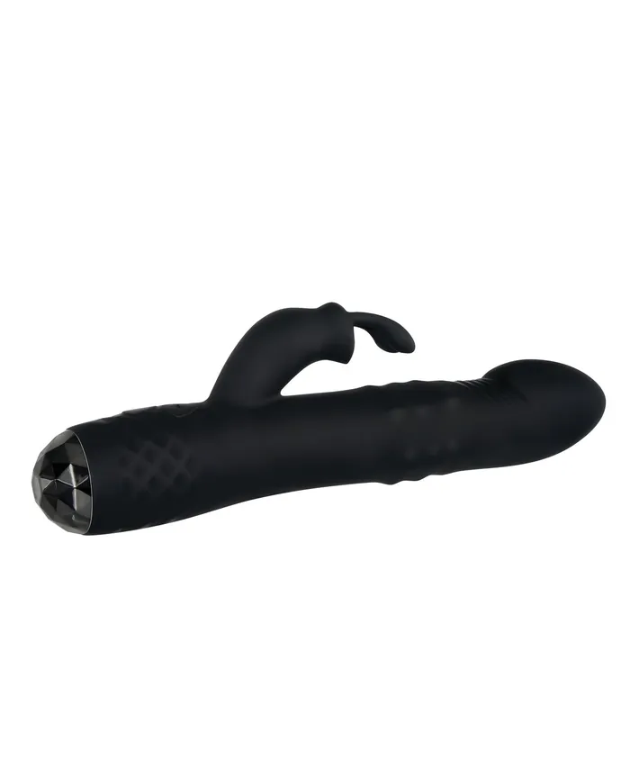 Evolved Novelties INC Bodacious Bunny Rotating Rabbit Black Vibrators
